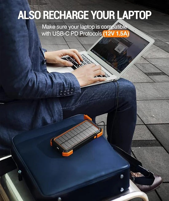 Solar Power Bank-Charge Anywhere, Anytime