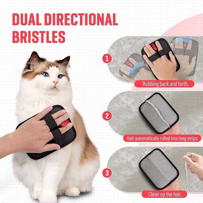 Pet Hair Remover Glove 🐾