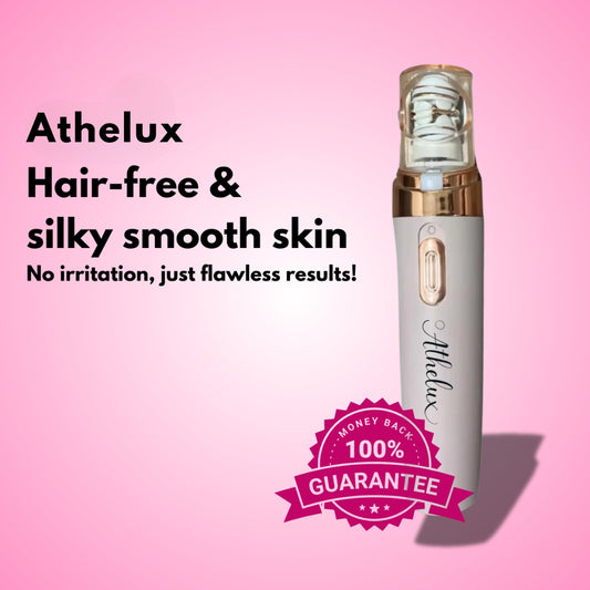 Portable Lipstick Shaped Electric Hair Remover - Athelux