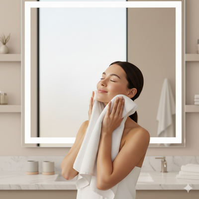 Clean Skin: Make sure your skin is clean and dry.