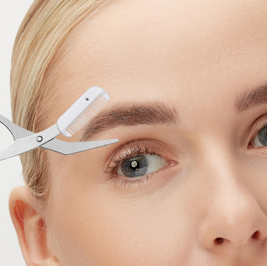 Precision Electric Eyebrow Trimmer Kit: Painless Portable Facial Hair Remover