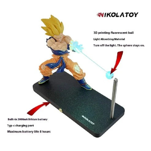 Goku's Magnetic Lamp